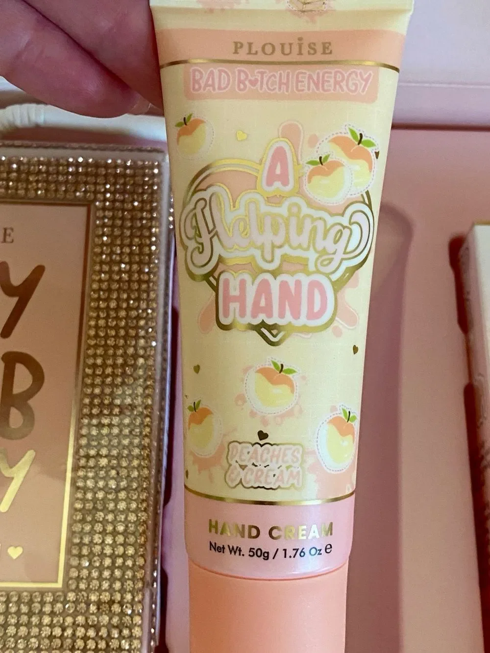 P Louise Peaches & Dreamy Full Size Product Beauty Box NIB